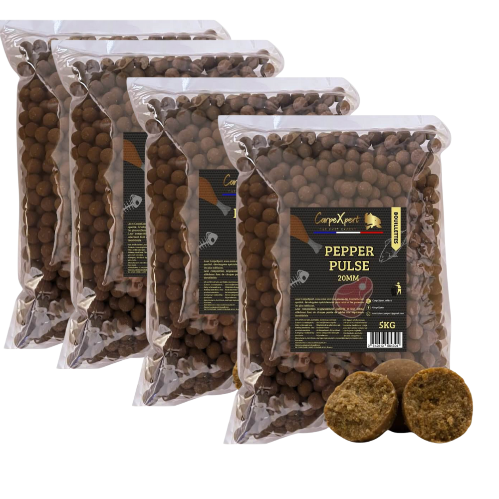 BOUILLETTES PEPPER-PULSE (Prix dégressif)
