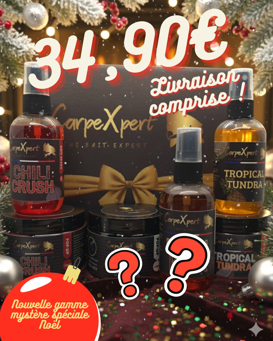🎁 BOX DE NOËL CARPEXPERT – ÉDITION LIMITÉE - LIVRAISON INCLUSE !